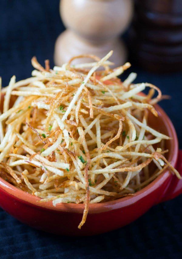 Shoestring Fries, the French Bistro Way