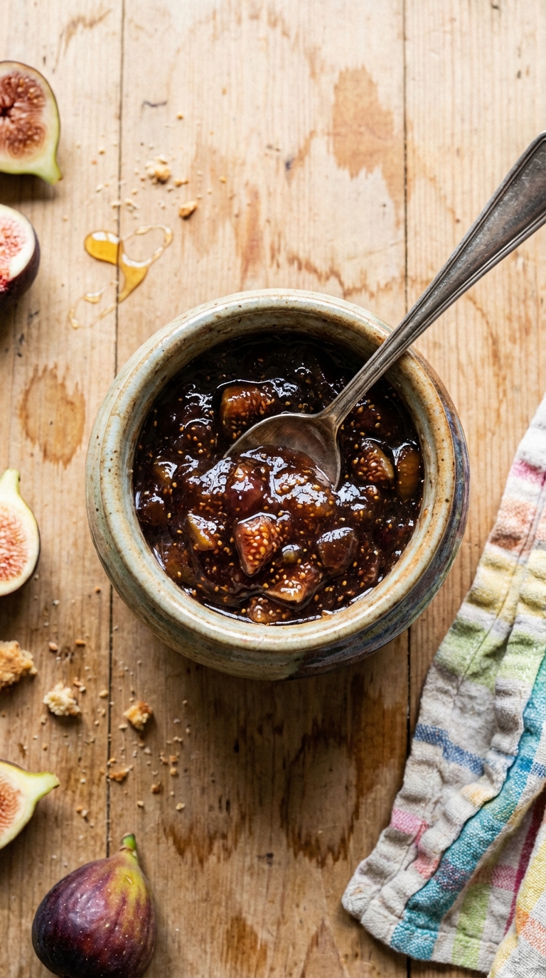 Small-Batch Fig Jam (No Pectin, Just Ripe Summer Figs)