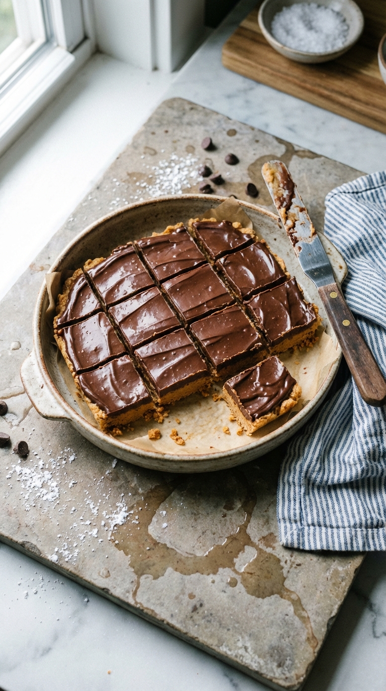 Gluten Free Buckeye Bars