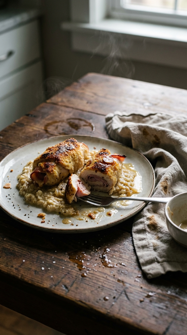 Gluten Free Chicken Cordon Bleu