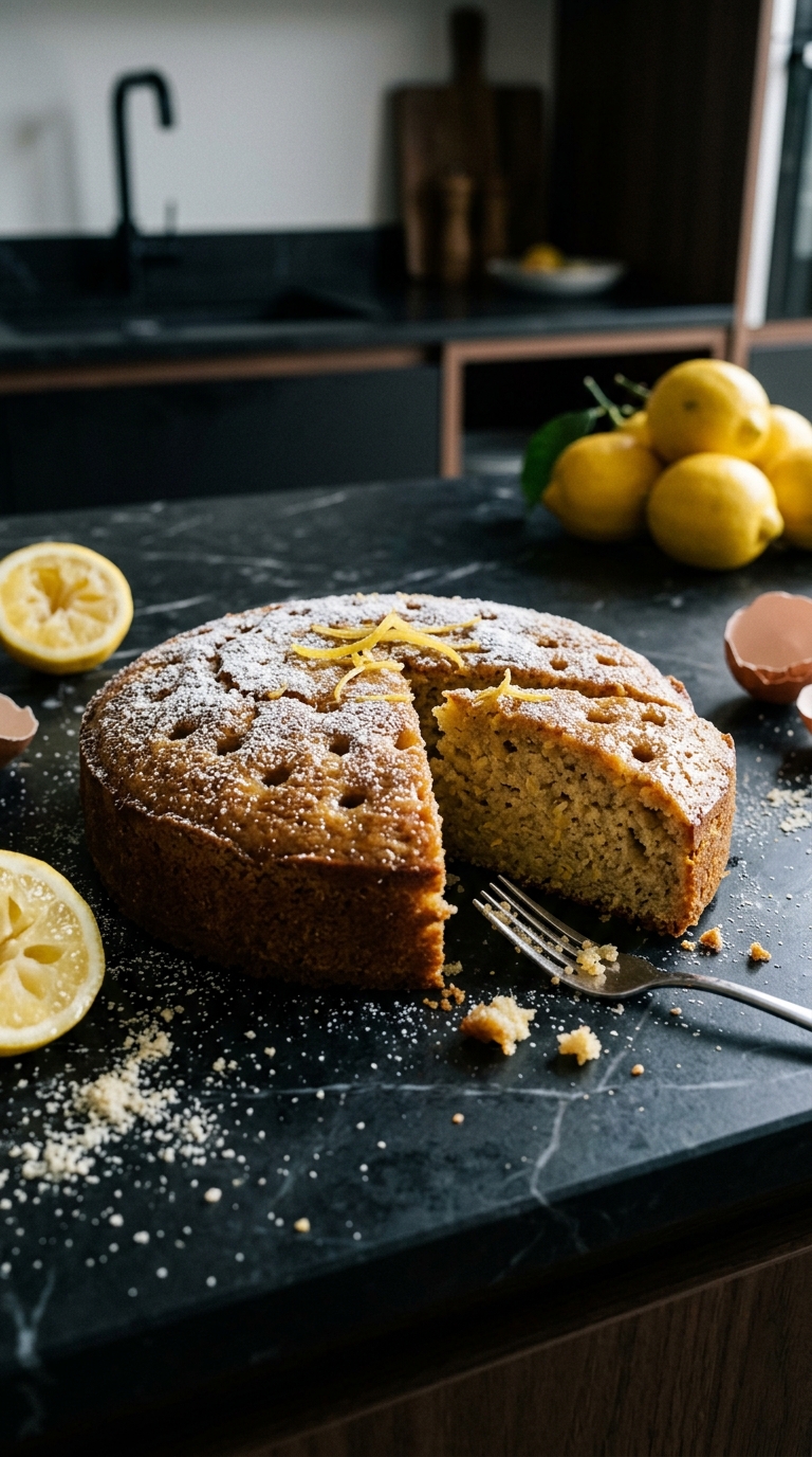 Gluten Free Lemon Drizzle Cake