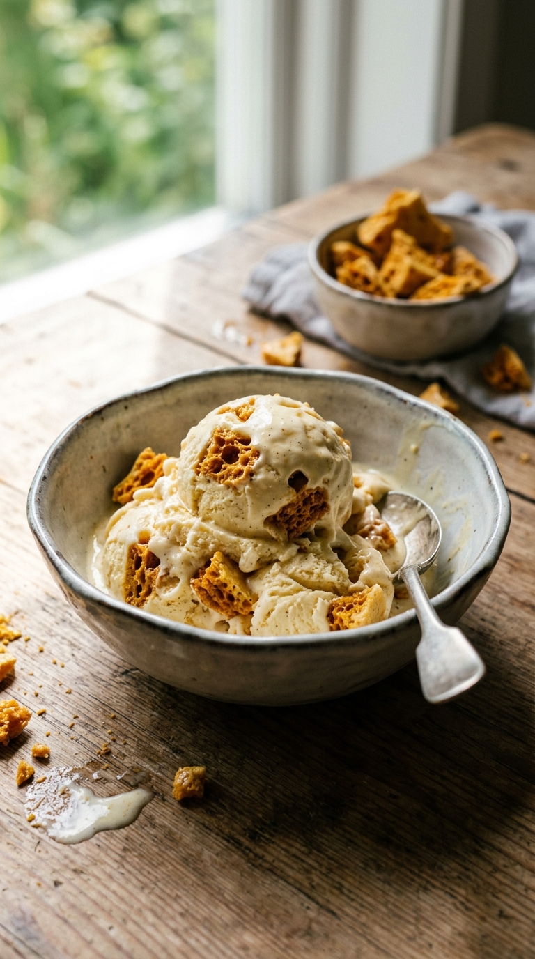 Hokey Pokey Honeycomb Ice Cream
