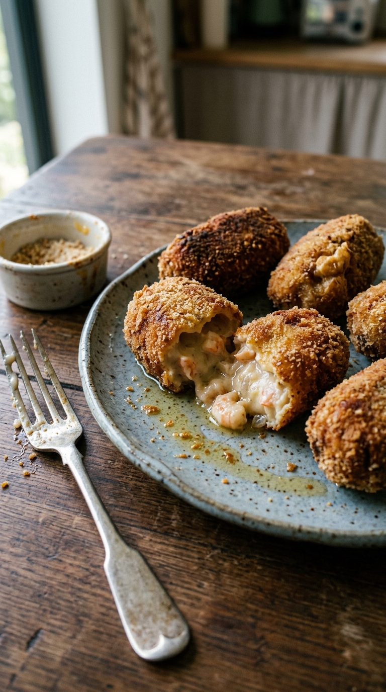 King Prawn Croquettes, a European Bistro Snack