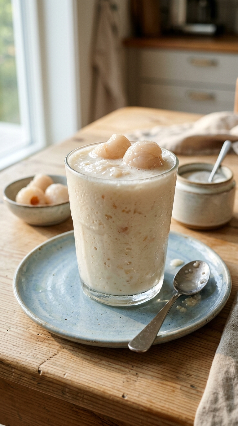 Lychee Milkshake: the Meal-Prep Bonus From One Can of Lychee