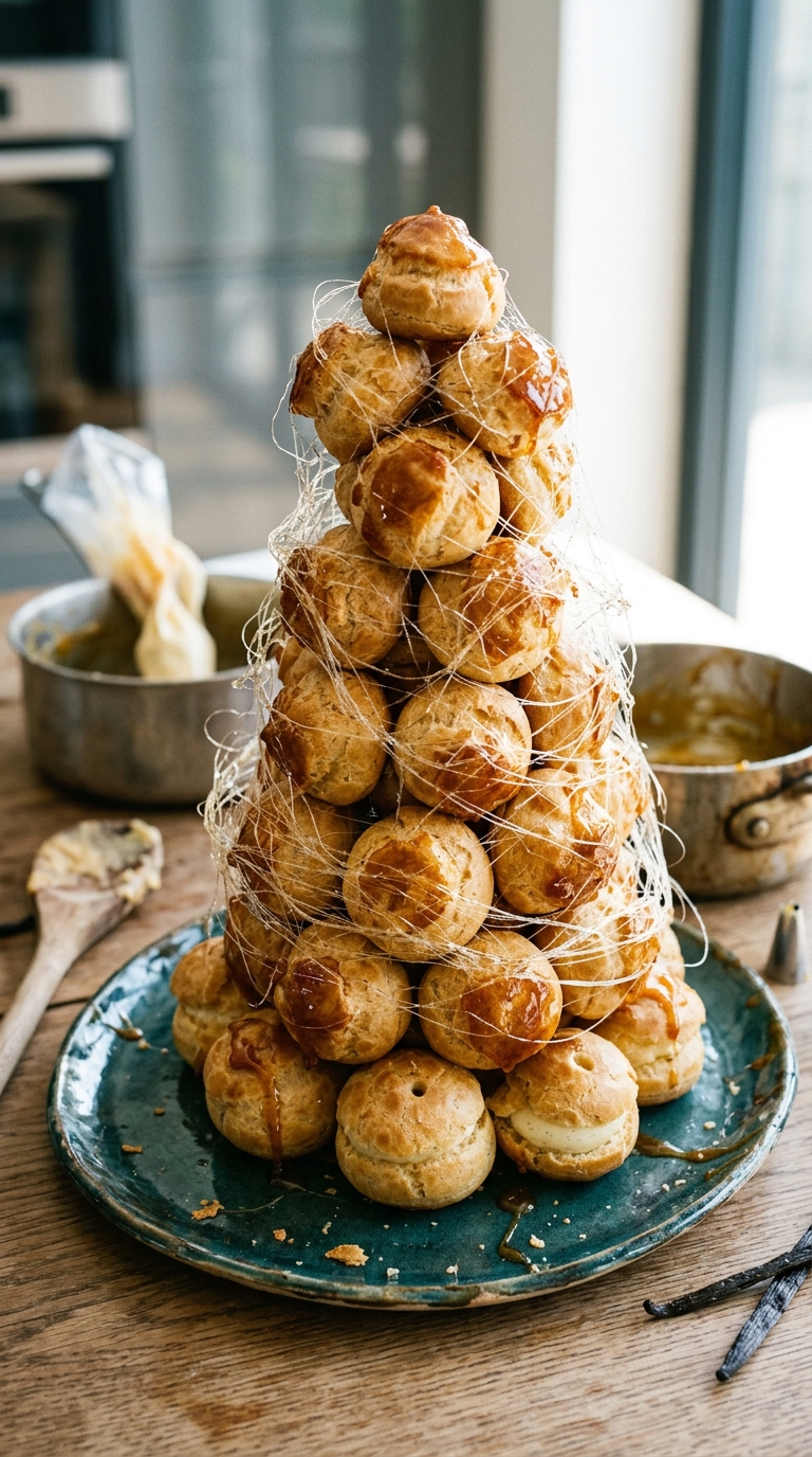 How to Make an Elegant Croquembouche