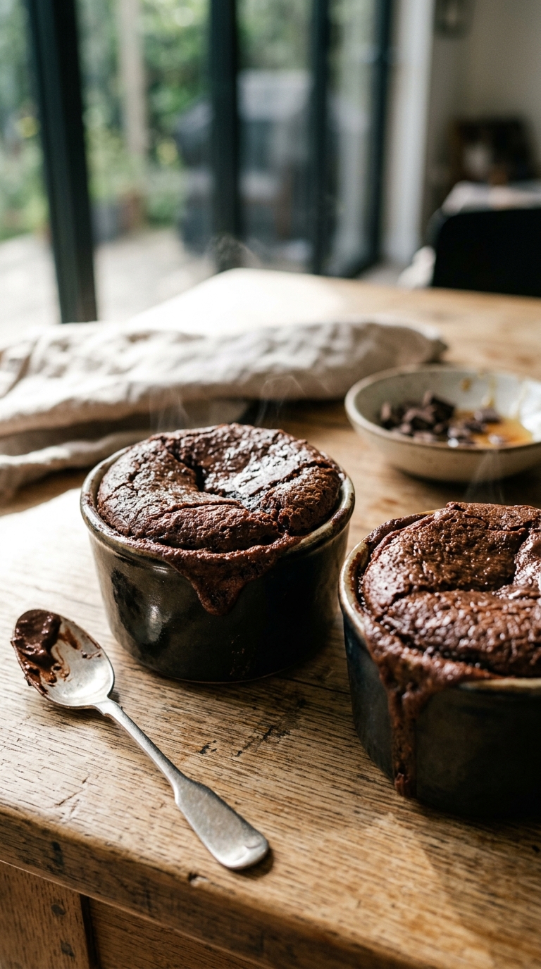 Paleo Chocolate Soufflé (Dairy and Gluten Free)