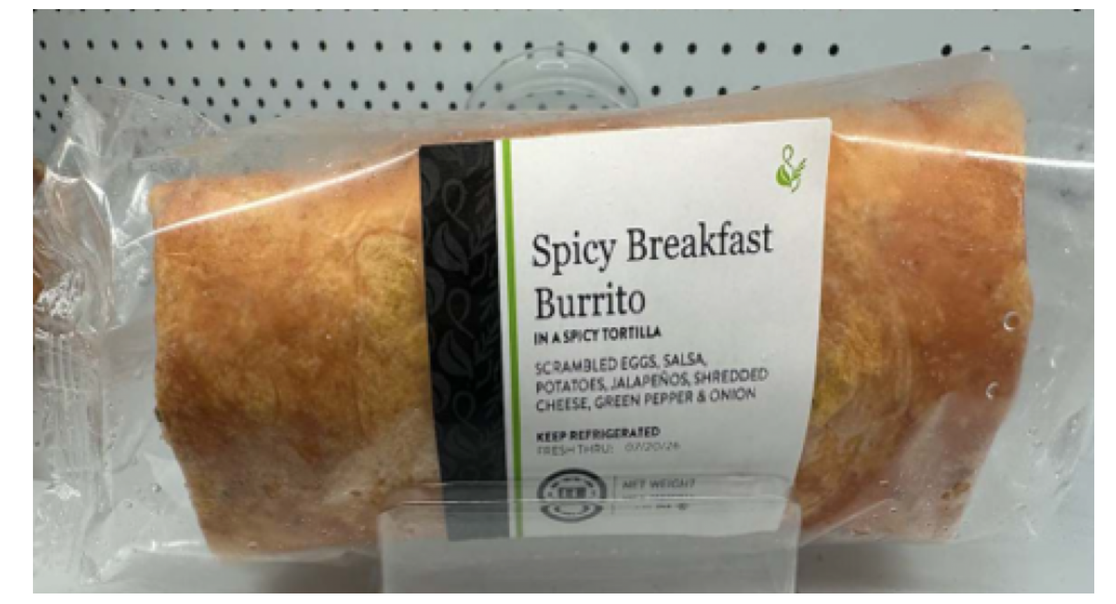Burritos recalled because of undeclared soy