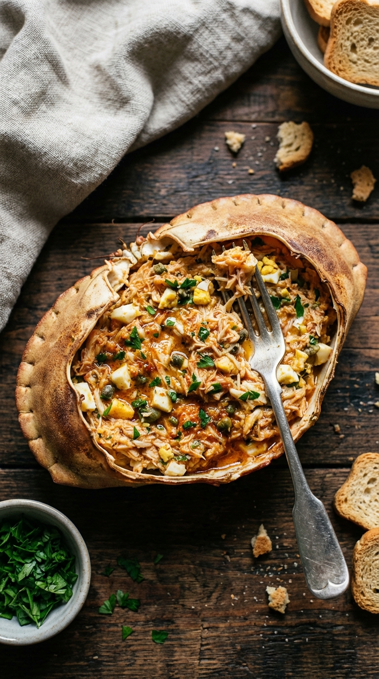 Sapateira Recheada – Portuguese Stuffed Crab