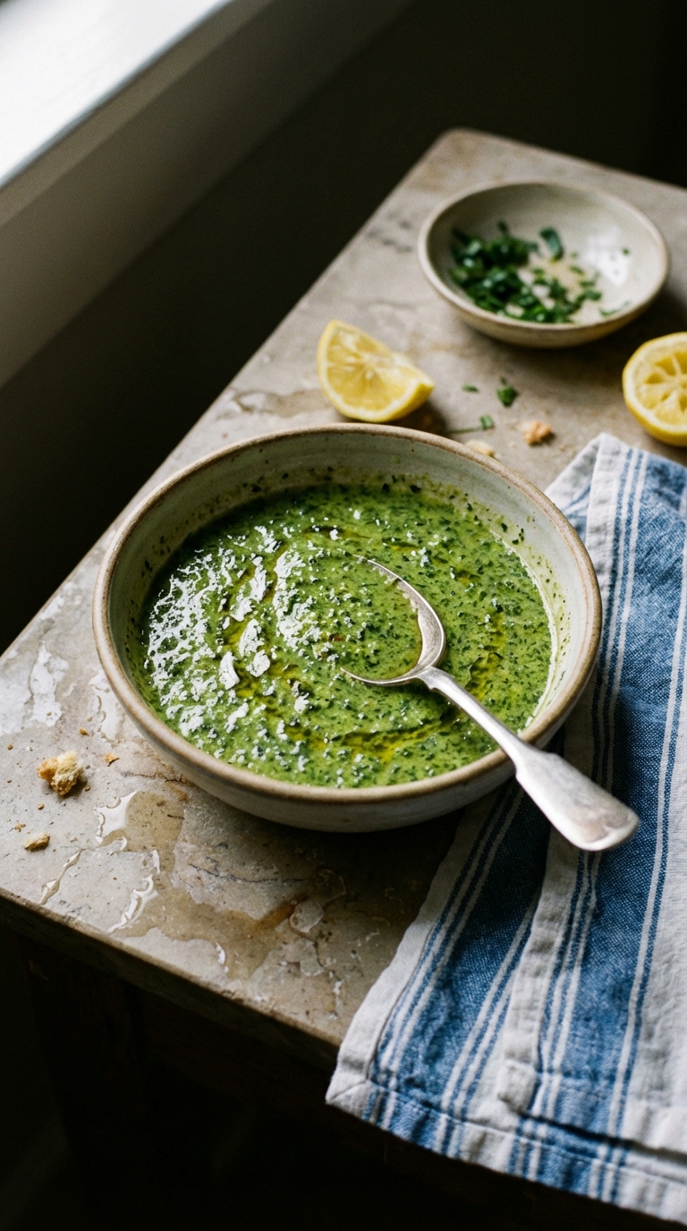 How to Make Sauce Verte