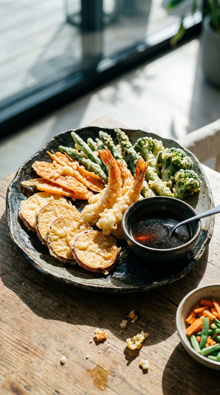 Seafood and Vegetable Tempura