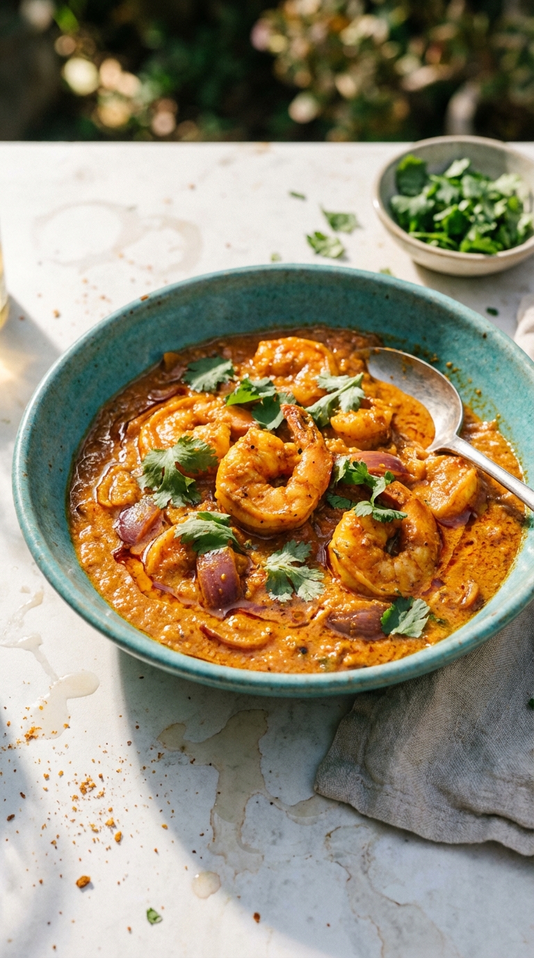 Slow Cooker Shrimp Tikka Masala
