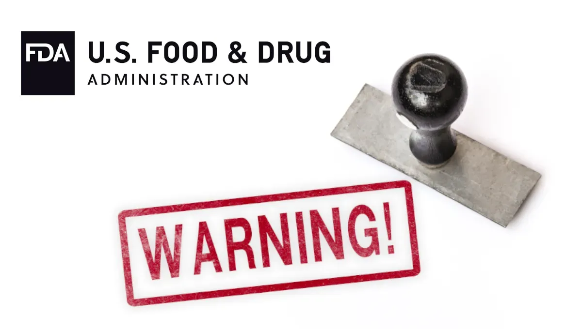 FDA warns three California importers about Foreign Supplier Verification Program failures