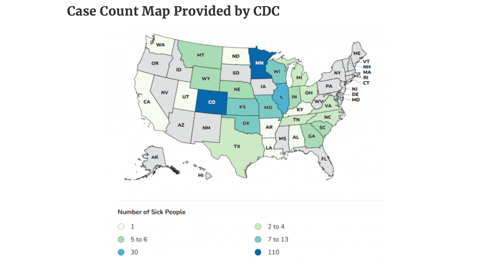 USDA issues alert for products containing jalapeños in connection with outbreak