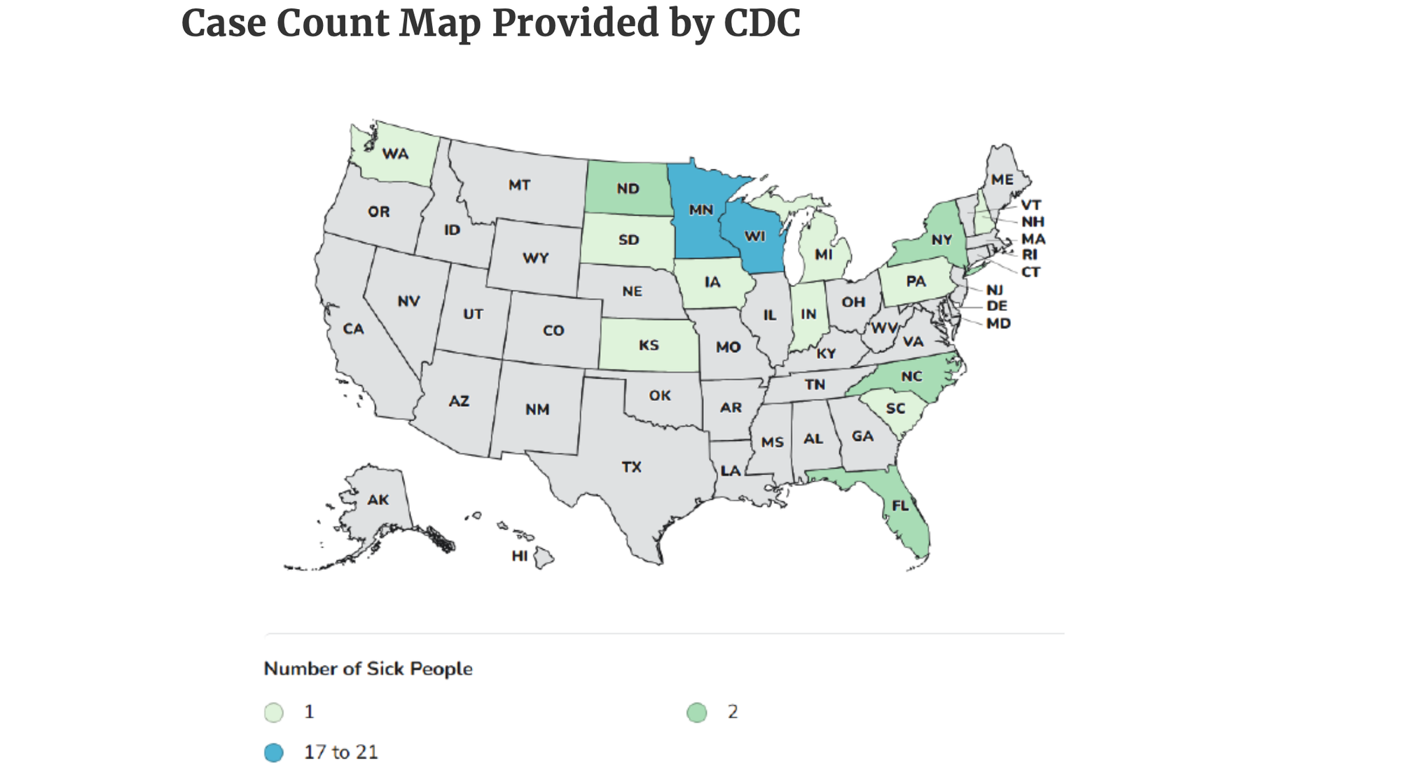 Sprouts outbreak grows to 55 patients in 15 states; company declines to issue recall