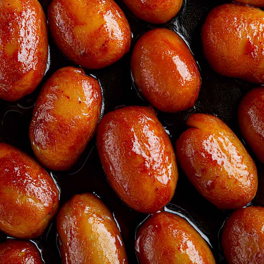 Brunede Kartofler – Danish Caramelized Christmas Potatoes