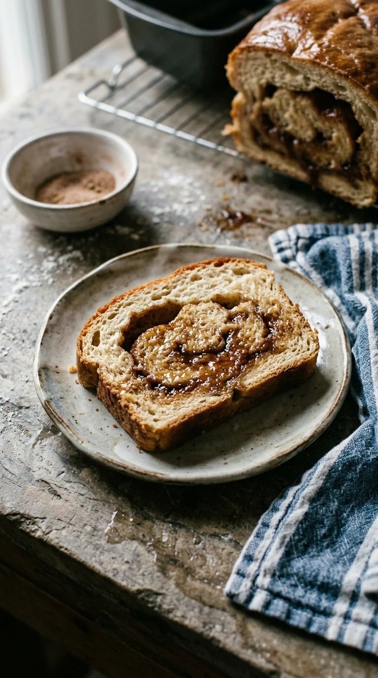 Cinnamon and Cardamom Swirl Bread