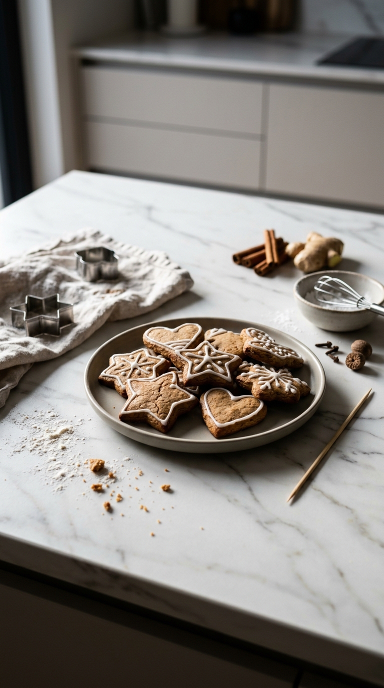 Holiday Gingerbread Honey Medenjaci Cookies