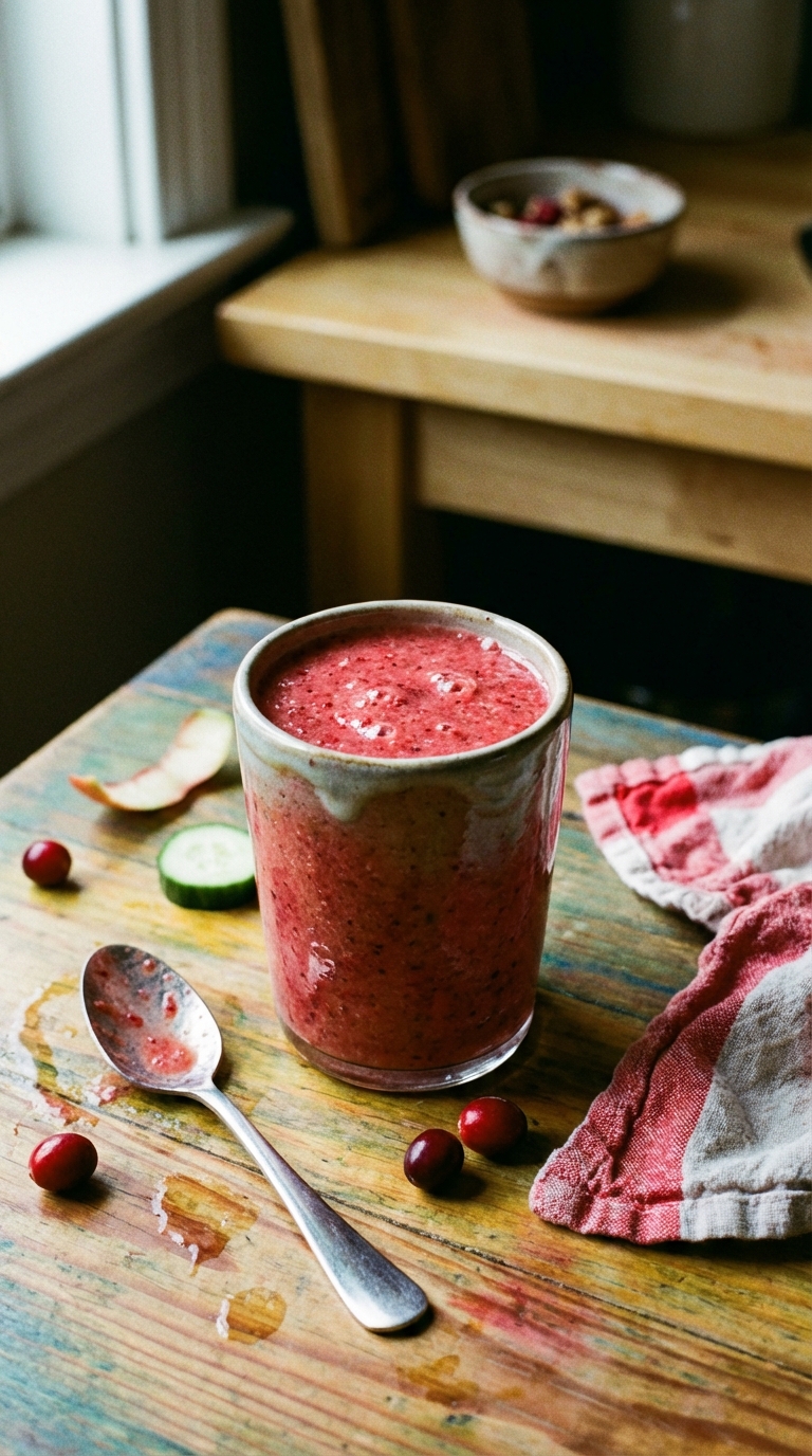 Cranberry Apple Smoothie