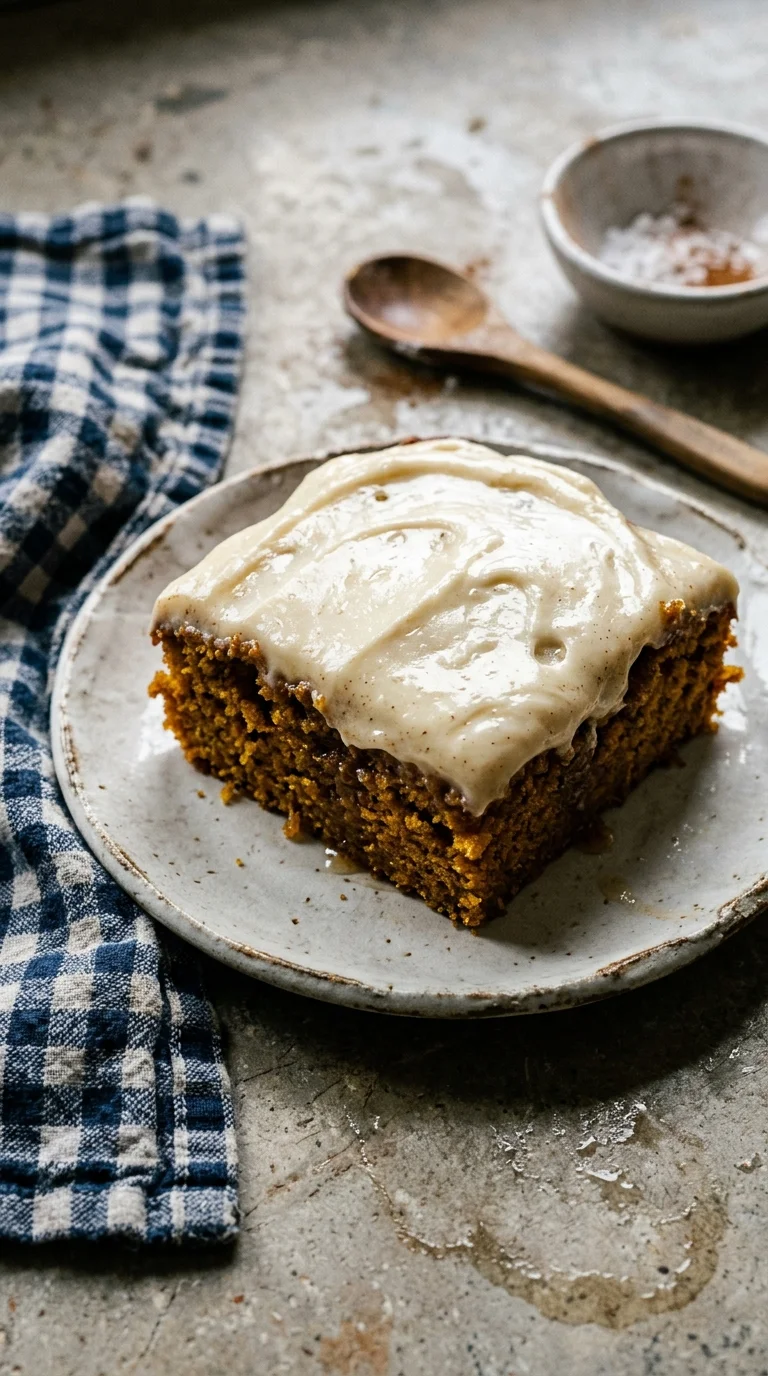 Einkorn and Honey Pumpkin Cake