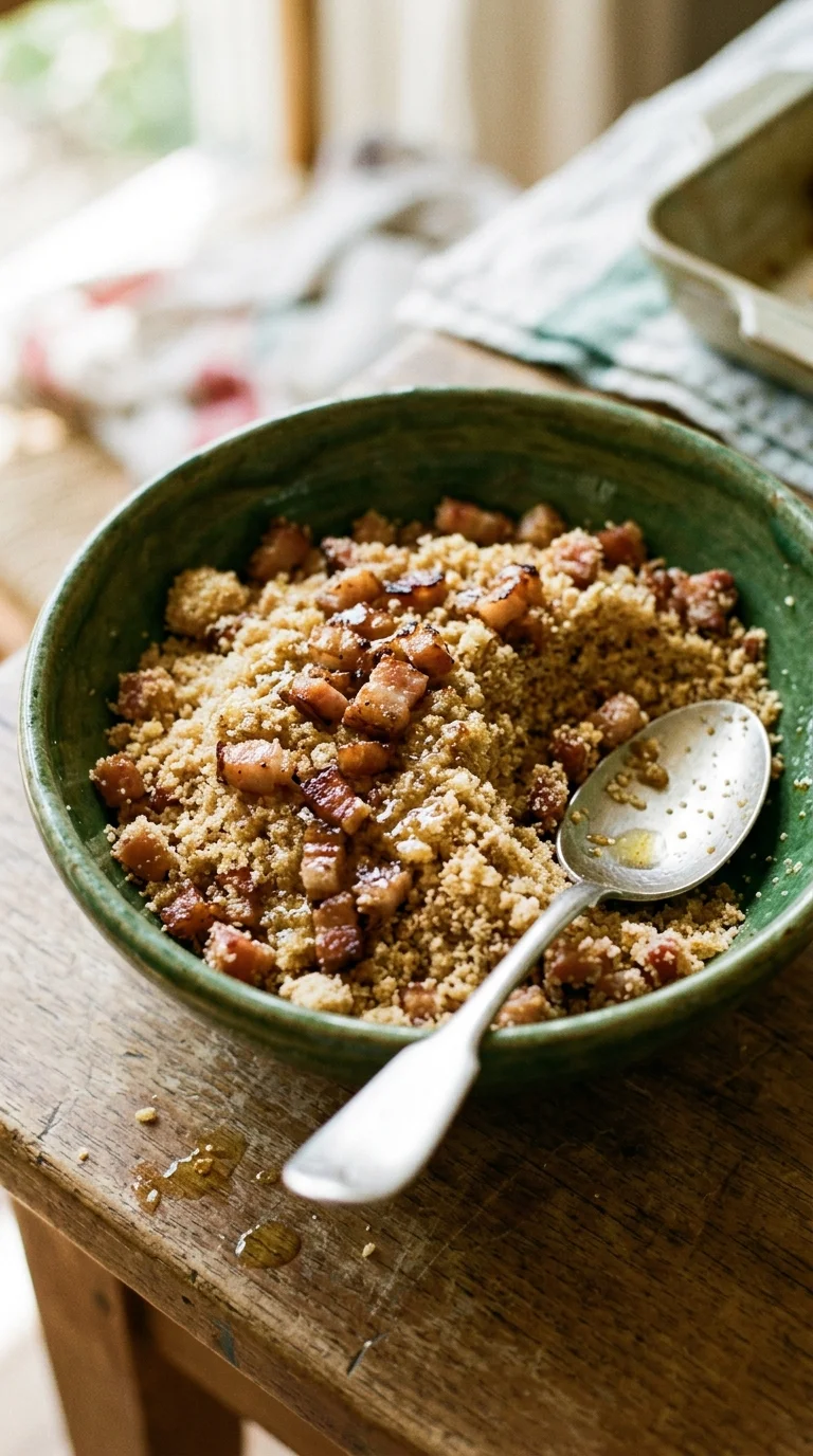Farofa with Bacon: Brazil's Answer to Stuffing