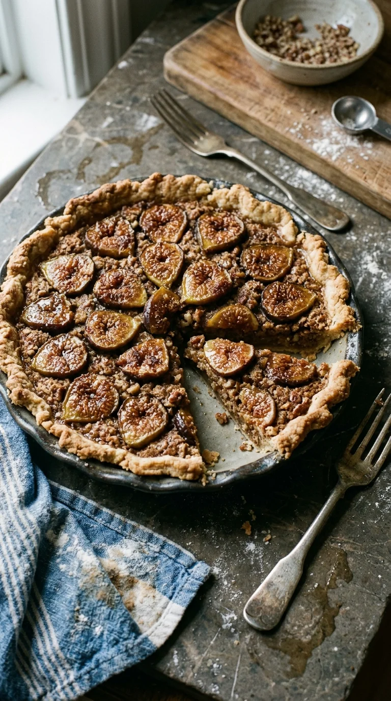 Fig and Pecan Tart: A Thanksgiving Alternative to Pecan Pie