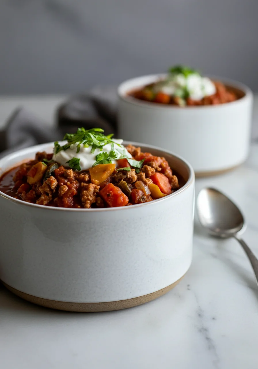 Turkey and Coconut Milk Chili
