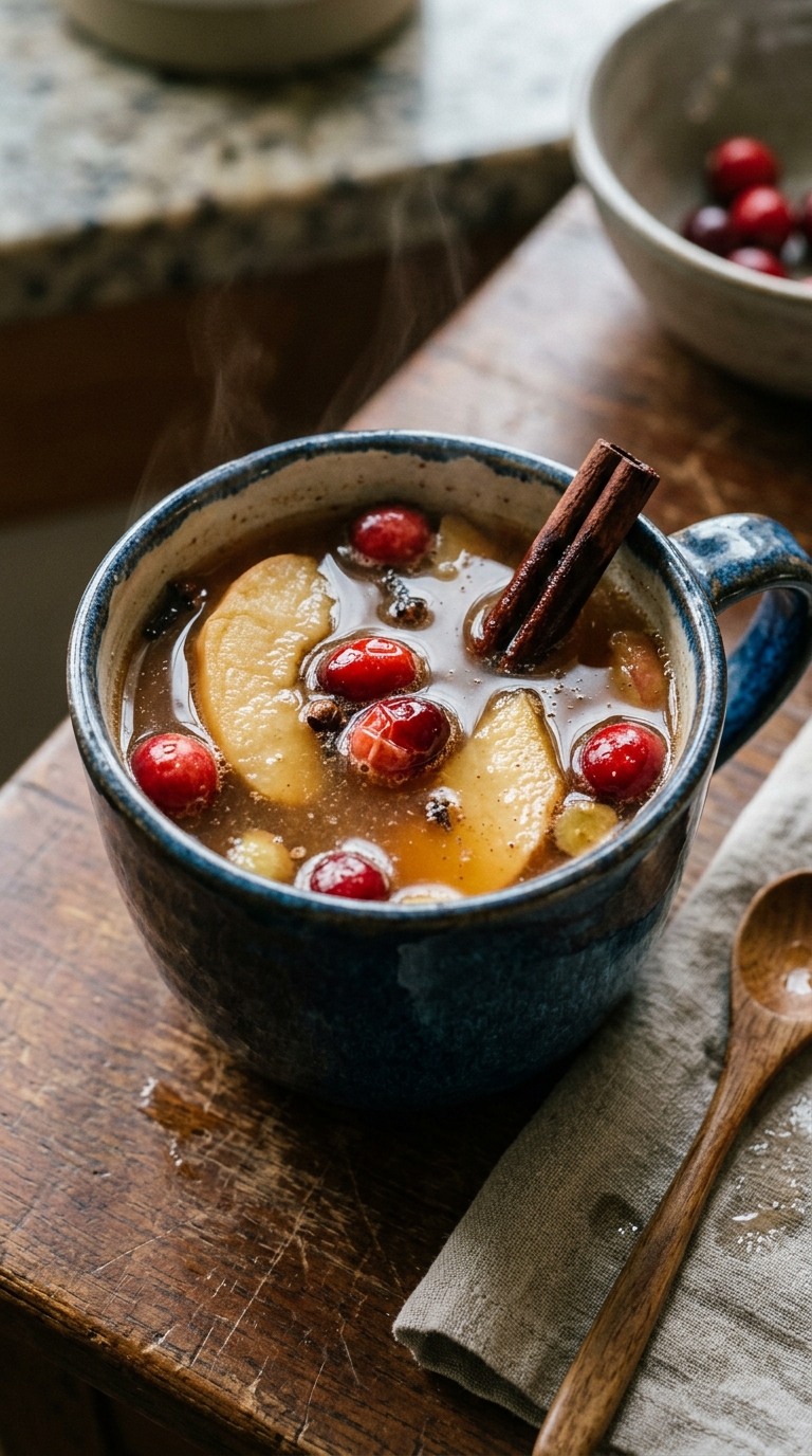 Seasonal Drinks: Cranberry Apple Cider