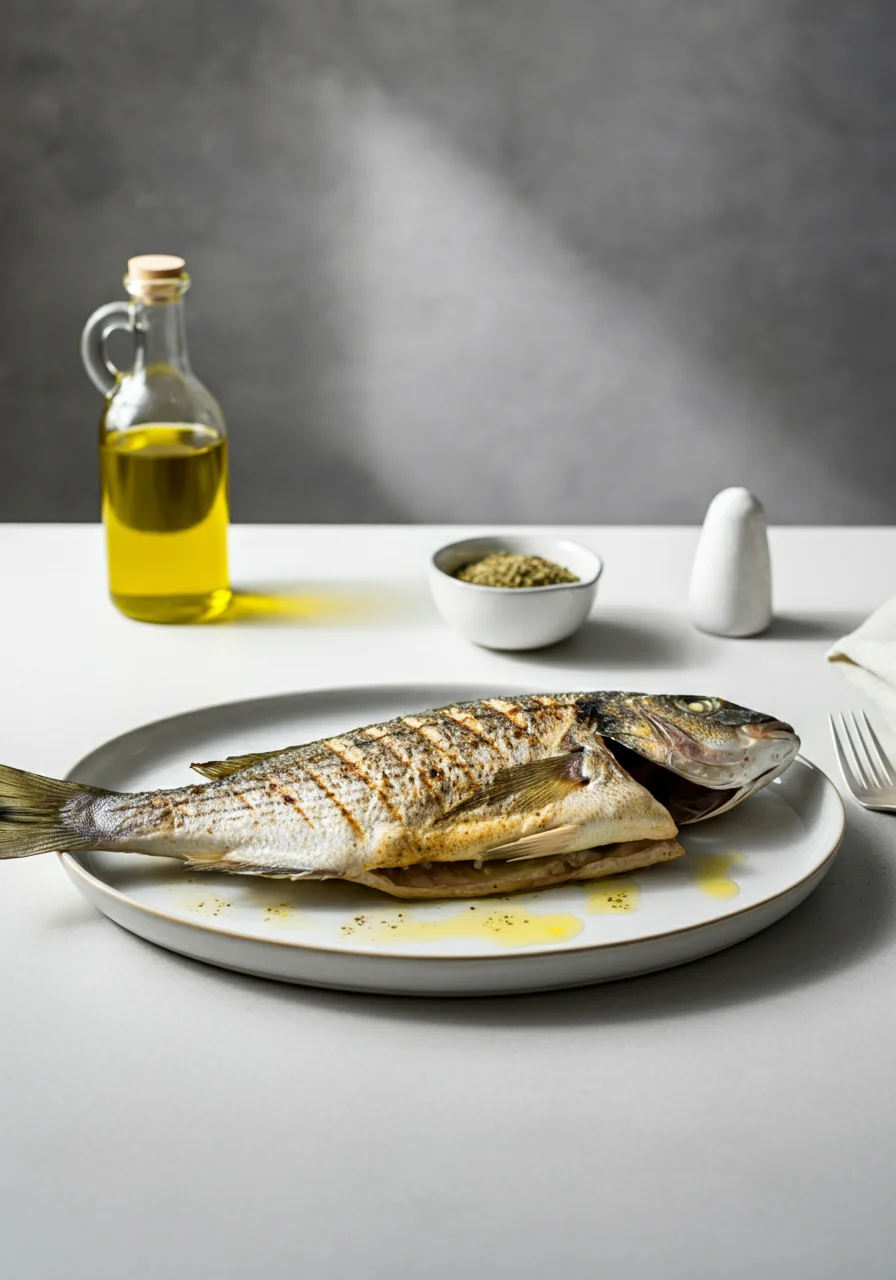 Whole Grilled Greek Fish: A Lighter Christmas Dinner Main
